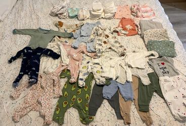 Baby Clothes & Diapers Bundle – Take Everything for $45!