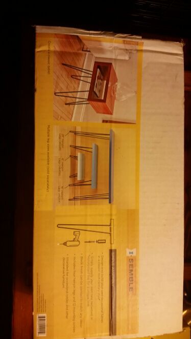 I.semble hairpin table legs.