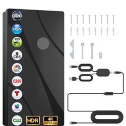 Antena HD para TV – Alcance 3600 Millas – 4K/8K – Nueva