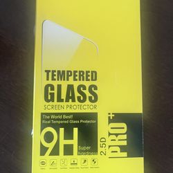 iPhone 8 Plus Clear Tempered Glass Protector X2