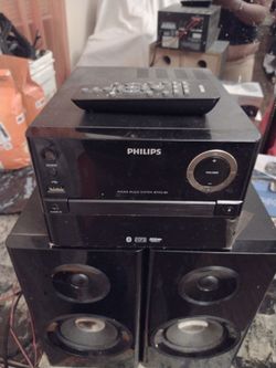 Philips BTM2180 Micro Music System with Speakers