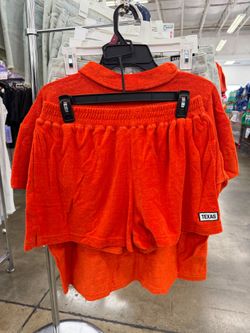 Sunshine Raised 2 Piece Orange Set
Available in X-Large, Large, Medium and Small
On sale!