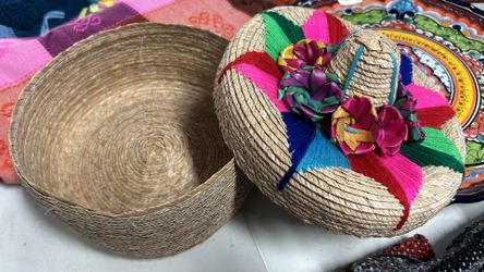 Mexican Tortilla Basket 