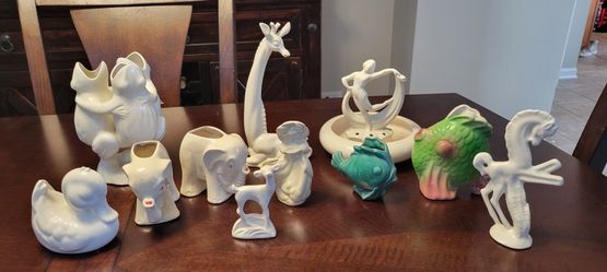 Ceramic Pottery 12 Pieces 