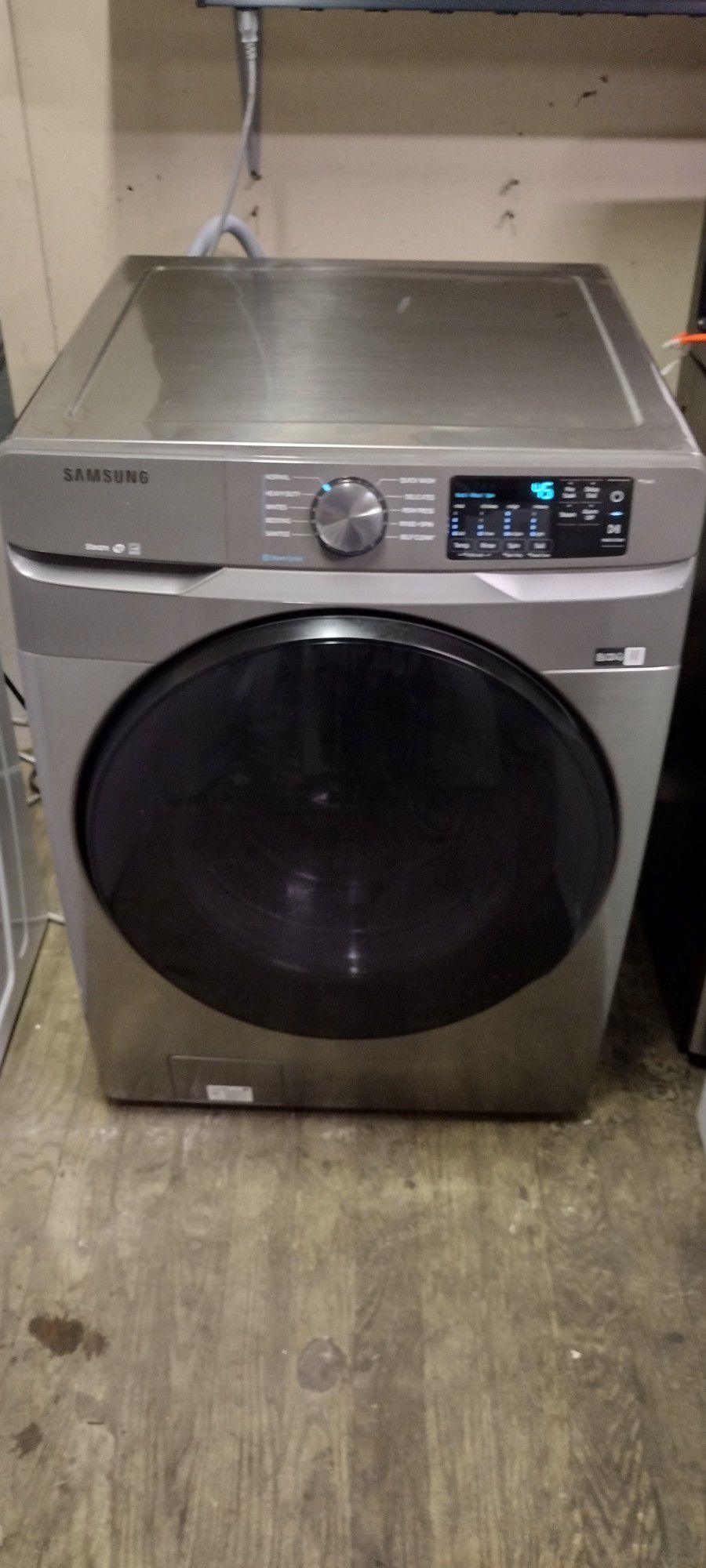 Samsung Platinum Stainless FrontLoad Washer - Brand New Scratch & Dent - HAVE 2 UNITS AVAILABLE 