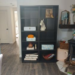 Large Black Bookshelf