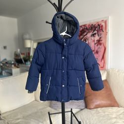 Boden Kids Thick Puffer Fleece Lined Jacket 