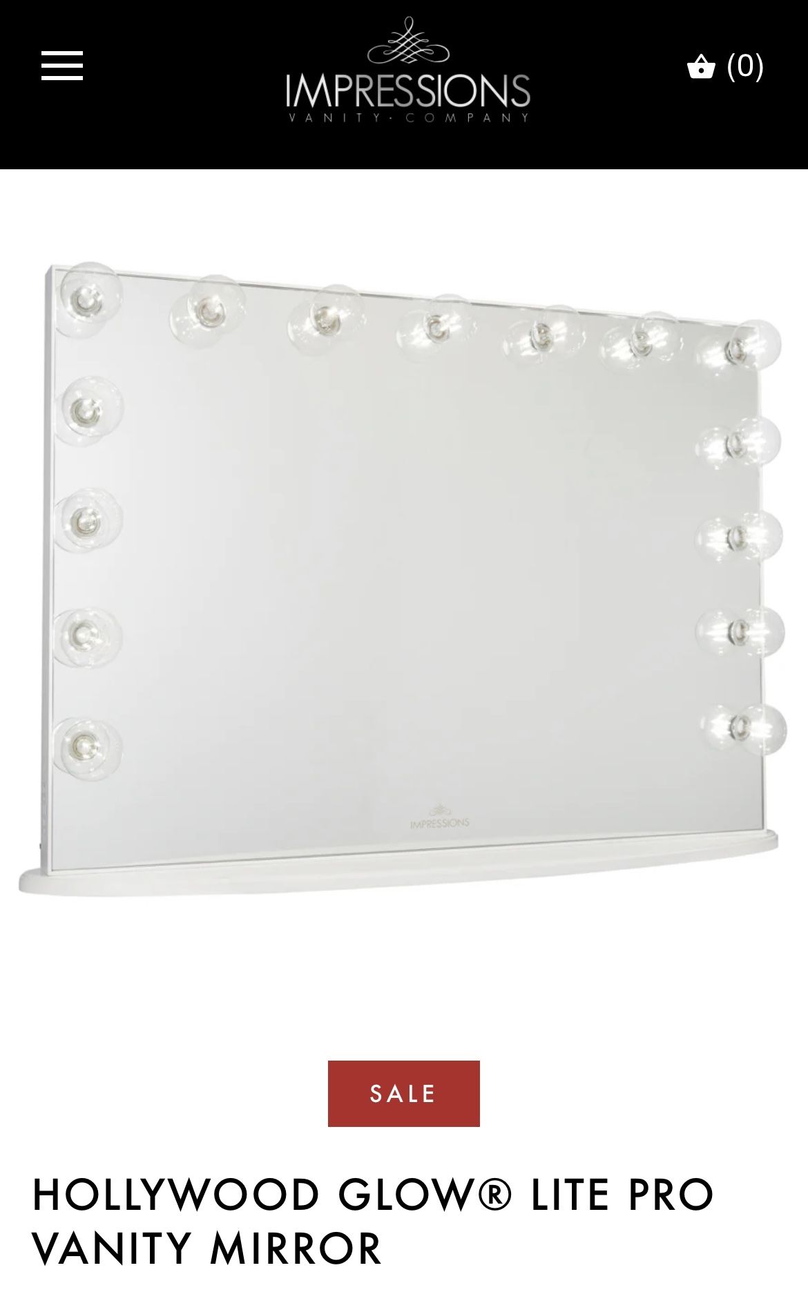 Impressions Vanity Mirror