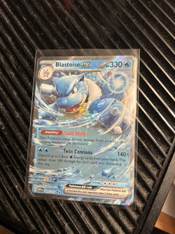 Pokemon 151 Blastoise Ex And Venusaur Ex