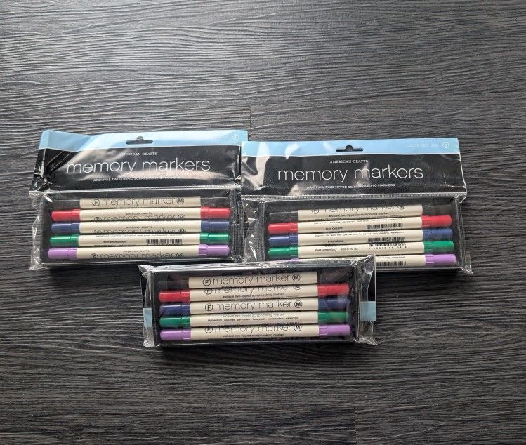 Craft Markers - Set Of 3