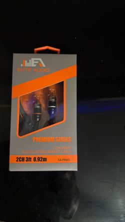 Elite Audio RCA Cables