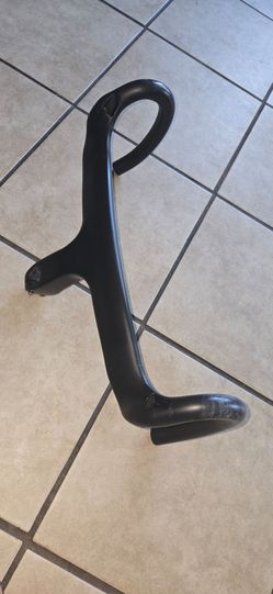 RXL SL carbon fiber road bike bars with integrated stem