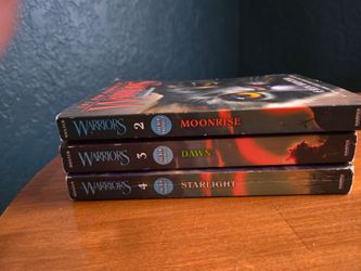 Warriors New Prophecy books 1-3