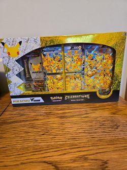Pikachu celebrations box