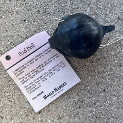 Iron Pod Bell from World Market