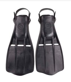 ist Rubber Rocket Deep Sea Scuba Diving Military Fins Medium