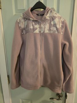 The Northface Youth/Junior XL 18/20 Hood Zip Up Fleece Jacket 