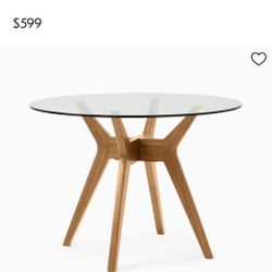 West Elm Mid Century Dining Table