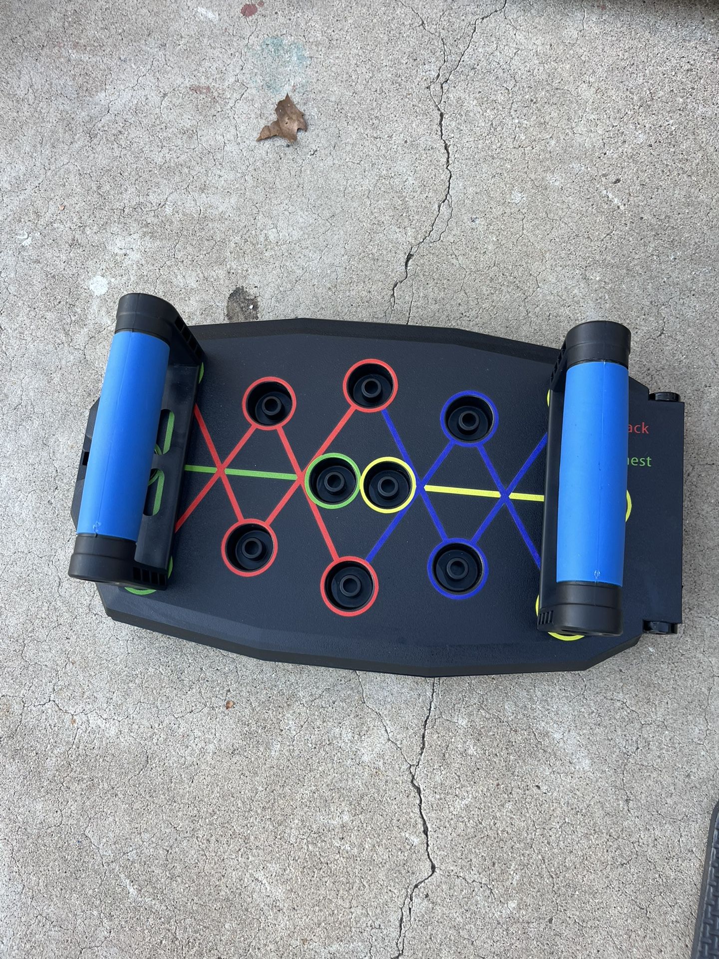 Exercising Push Up Stand