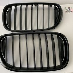 Glossy Black Kidney Grille For 2016-2018 BMW 740i 750i G11 G12
