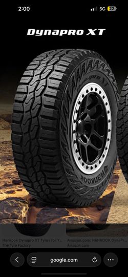 37x12.50r17 Hankook Tires New