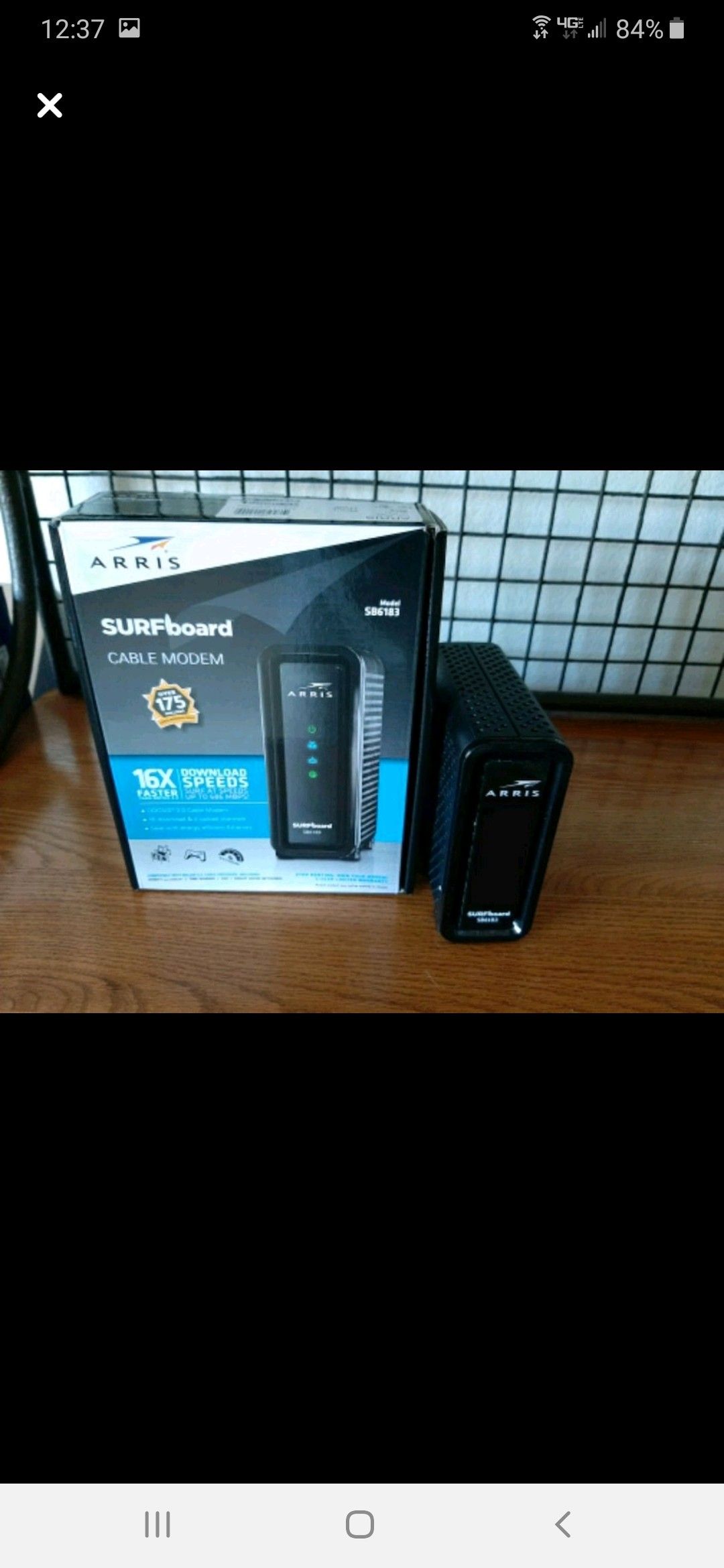 Arris Surfboard cable modem 3.0