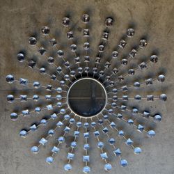 Beautiful Glass Wall Decoration 