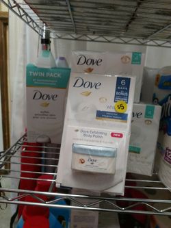 Dove body wash $5 for each bottle