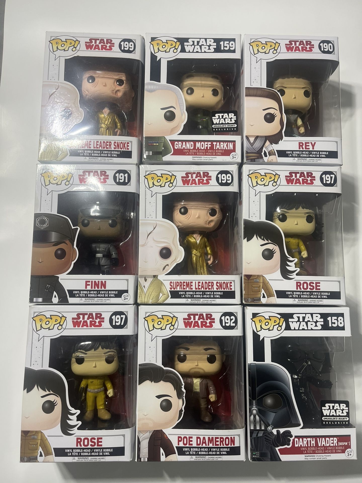 Star Wars Funko Pop Collection