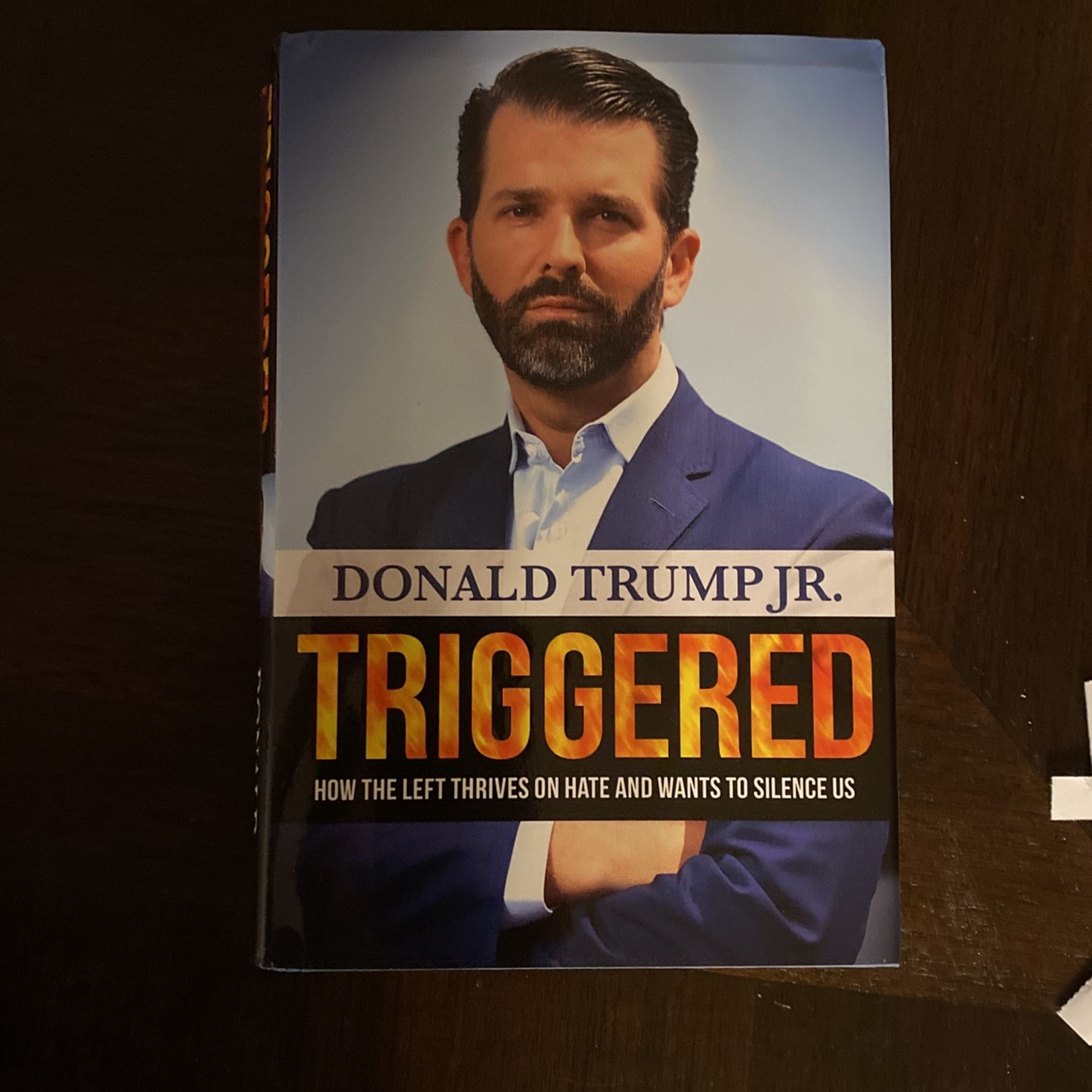 Autographed Book New Written & Signed By Donald J Trump Jr Triggered..Great Christmas Gift