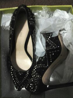 Gianni Bini , black formal shoes, style Zebbi