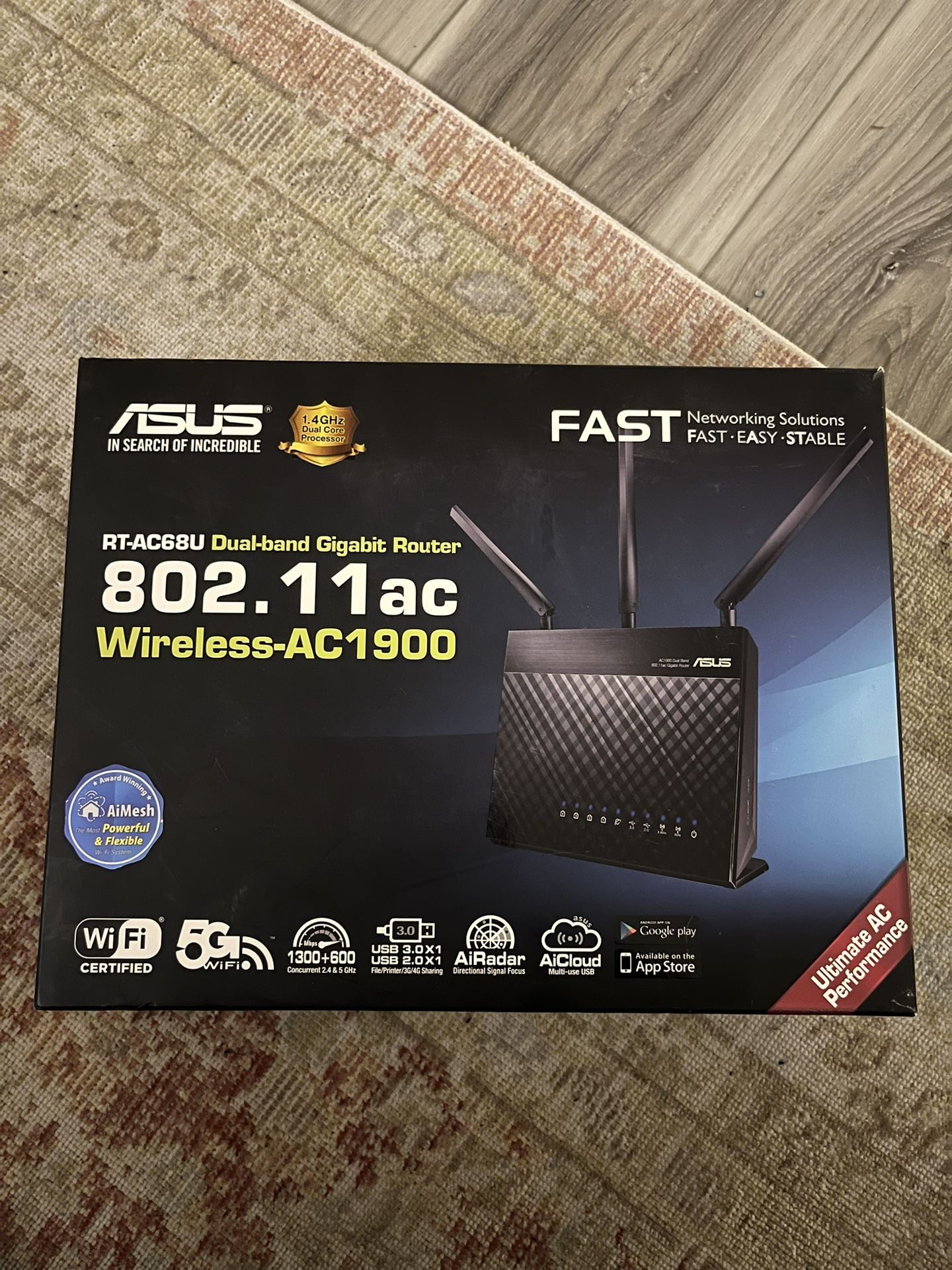 Asus RT-AC68U Dual Band Gigabit Router