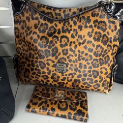 Cheetah Rooney and Burke bag 