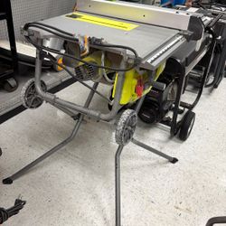 RYOBI TABLE SAW 10” 15 Amps 