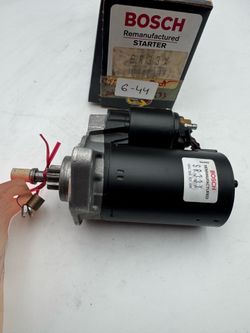VOLKSWAGEN GOLF JETTA CABRIOLET SCIROCCO CORRADO STARTER MOTOR BOSCH SR33X