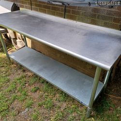 Gridman  Stainless Steel Table W/ Undershelf