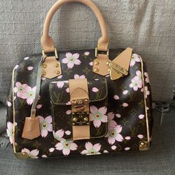 Louis Vuitton Speedy 25 Cherry Blossum Canvas bag
