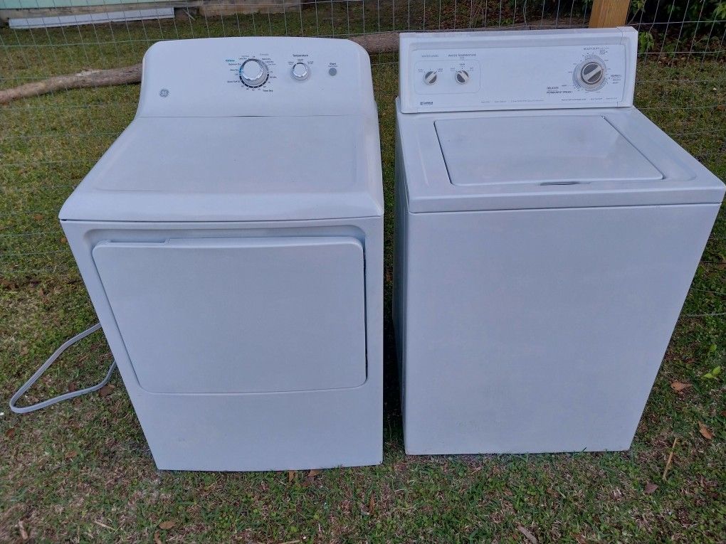 Kenmore Washer And Ge Dryer Set