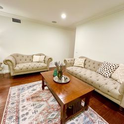 Set Of Sofa And Loveseat  