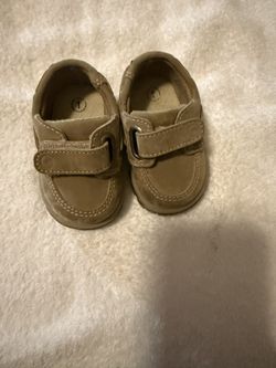 Circo Baby Boy's Tan Loafer Shoes Size 1 - Circa 2003