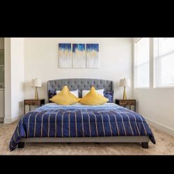 King Size Bed Frame And Mattress 