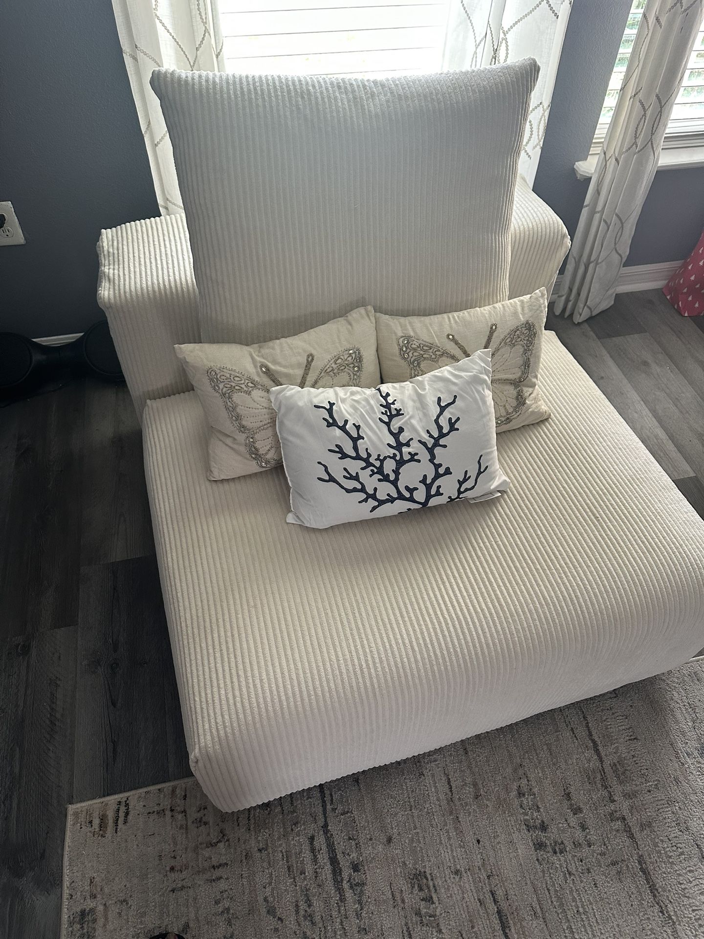 Corduroy Upholstered Sofa