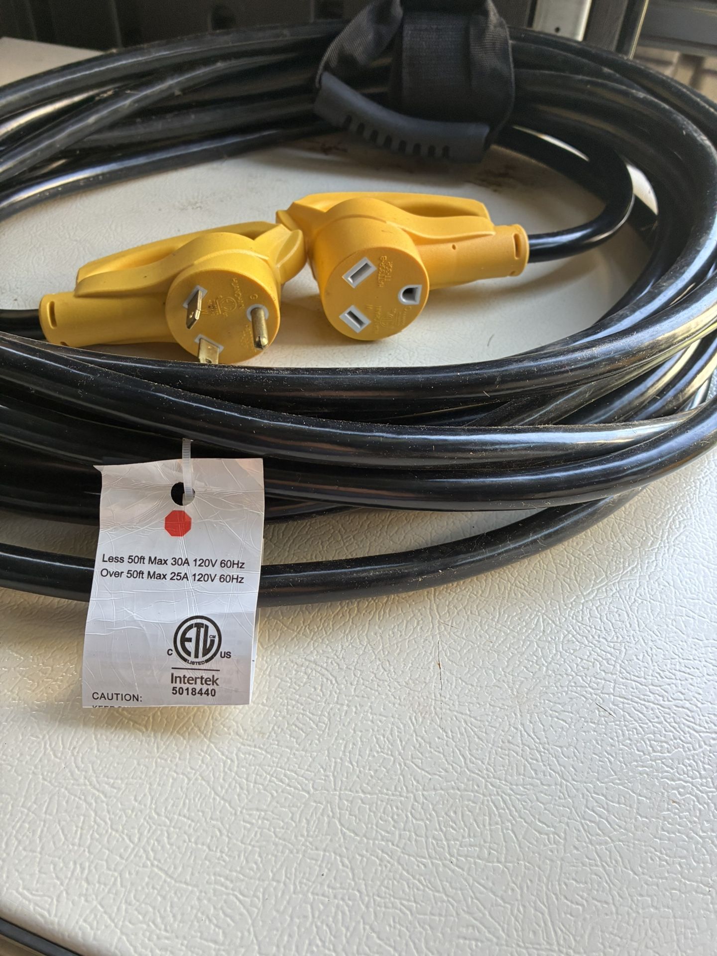 10 Gauge, 30amp 50’ Power Cord