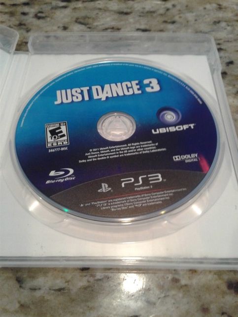PS3 JUST DANCE VIDEO GAME $5.00