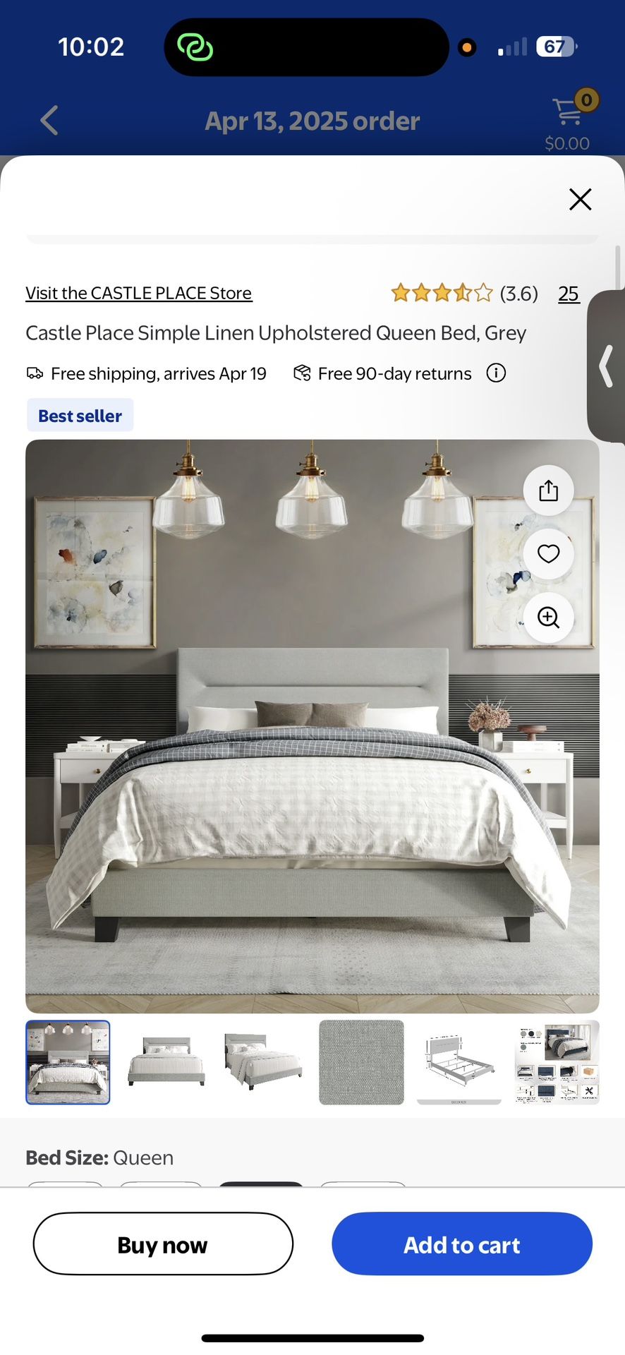 Queen Bed For Sale