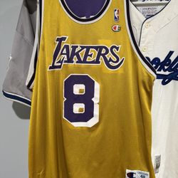 Kobe Bean Bryant rare reversible championship rookie jersey 48 XL