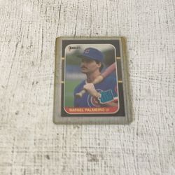 1987 Rafael Palmeiro Rookie Card#43