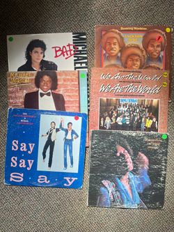 Michael Jackson Records (prices In Description)