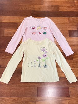 Gap girls long sleeve shirts