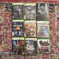 Xbox 360 Games (1 Xbox One Game)